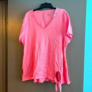 NWT Lane Bryant pink Top